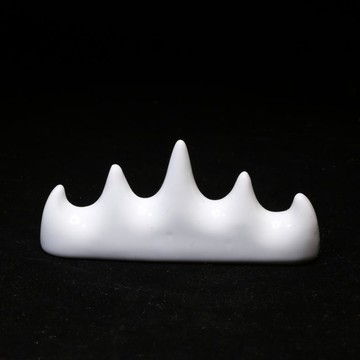 萬石君文房筆擱 毛筆架陶瓷筆山書法用具/筆掛實木架子創意文房四寶擺件筆托擱筆置筆實木大號筆架小號筆山