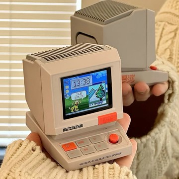 七夕送禮🎀【預購】DIVOOM 千禧年 復古 電腦造型 像素藍牙音響 禮盒組 生日快樂 生日禮物 情人節快樂