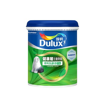 得利竹炭健康居抗甲醛乳膠漆 小貓白 1L
