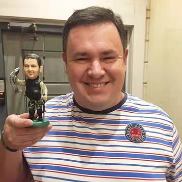 客制化人物公仔 人偶 3D人像畫 似顏繪 肖像 定制 生日 紀念 釣魚