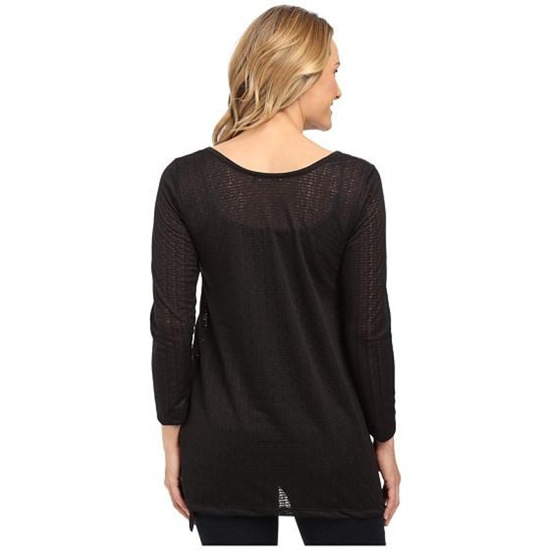 Nally & Millie Long Sleeve Lace Tunic with Layer Nally & Millie T