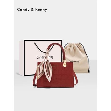 (免運)官網小c&K紅色新娘結婚包伴娘包女式2025新款手提媽媽包生日禮物