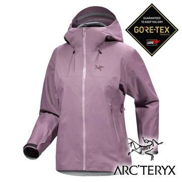 【Arc'teryx 始祖鳥】女Beta SL防水連帽外套『星界紫』X009680 戶外 露營 登山 健行 休閒 時尚 防水 GORE-TEX 連帽外套