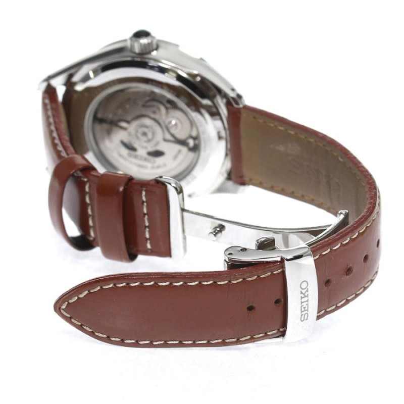 【腕時計】SDGM005セイコー×麻布テーラー自動巻き【2014年製】バンドクロコダイル革