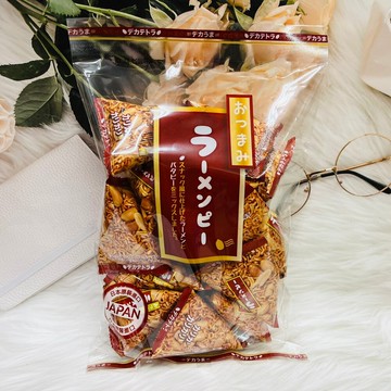 潼漾小舖 日本 橫井 三角包花生點心麵 點心拉麵 花生麵 即食麵 288g