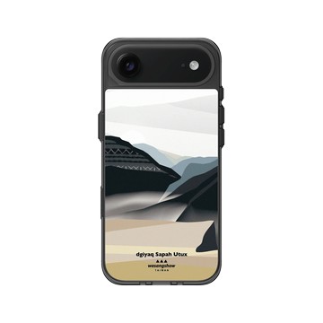 iPhone Air Clear (相機按鈕) 酷墨灰 - 花生騷 WasangShow - 島內原遊-立霧山