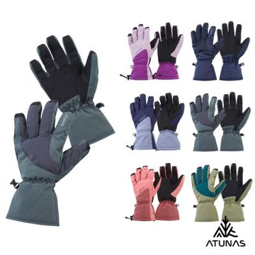 【ATUNAS 歐都納】中性款/女款防水保暖手套/防風/防水/掌心止滑/多色任選
