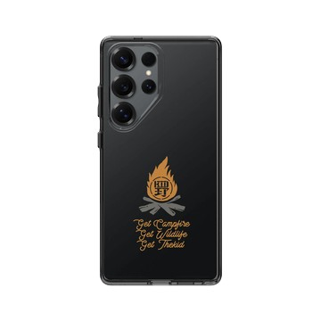 Galaxy S25 Ultra Clear 酷墨灰 - KID - 野營之火KID