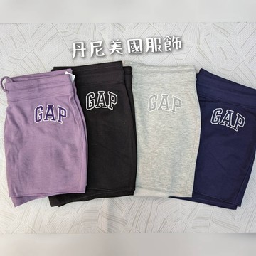 (口碑賣家)GAP 短褲 棉短褲 薄刷毛 刺繡 Logo 女版 女款 女生 美國正品 全新現貨秒發