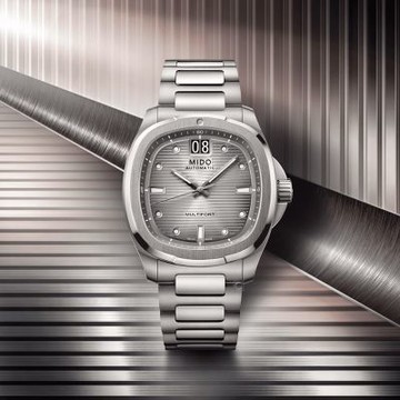 MIDO 美度 Multifort 先鋒系列 TV Big Date 大日期窗鈦金屬機械錶-40mm M0495264408100
