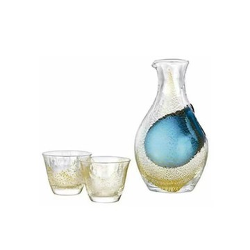 【台中店-nest巢‧家居】TSG冷酒壺杯組(金箔)