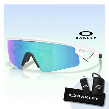 【Oakley】Sphaera Strike 運動太陽眼鏡(OO9531-04 Prizm Sapphire 鏡片)