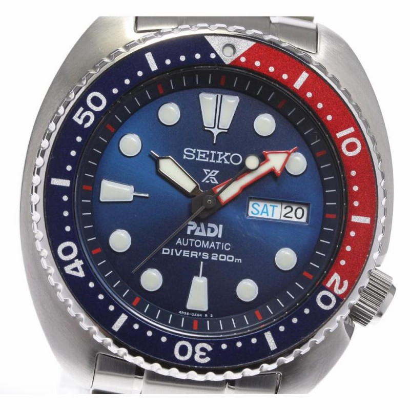 極美品☆箱・保【SEIKO】セイコー プロスペックス ダイバースキューバ PADI スペシャルモデル 4R36-05H0/SBDY017 自動巻き  メンズ | LINEブランドカタログ