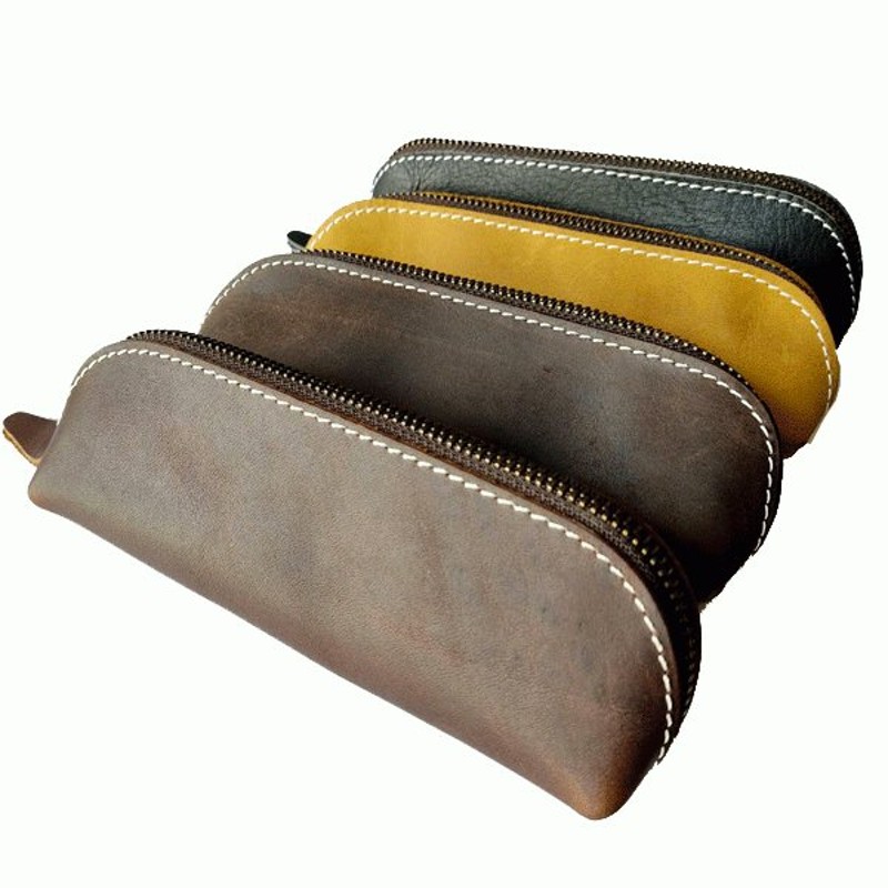 ペンケース 革 大容量 かわいい 本革 高級 筆箱 万年筆 定規が入る 本革 ブランド シンプル 通販 Lineポイント最大0 5 Get Lineショッピング