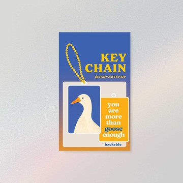 鑰匙扣 |鵝鵝鴨