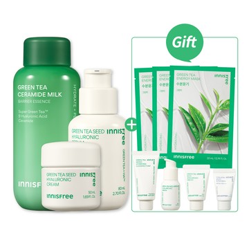 [2月限定]綠茶家族全方位保濕組