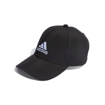Adidas Bballcap Lt Emb Logo 黑色 運動 休閒 老帽 刺繡 棒球帽 IB3244