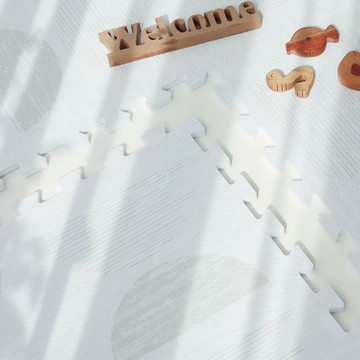 【PLAYZU】拂曉之靄 ∣  嬰幼兒爬行無毒巧拼地墊