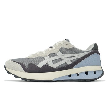 Asics 休閒鞋 Jogger X81 男鞋 灰 藍 拼接 復古跑鞋 亞瑟士 1203A346020