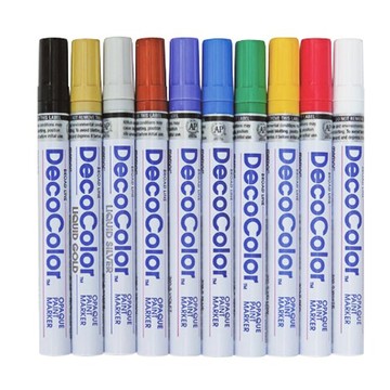 UCHIDA 內田 4030 粗字 油漆筆 日本製 單色12支 /盒裝 300-S【APP滿額下單10%點數(單一帳號最高5000點)】1/31止