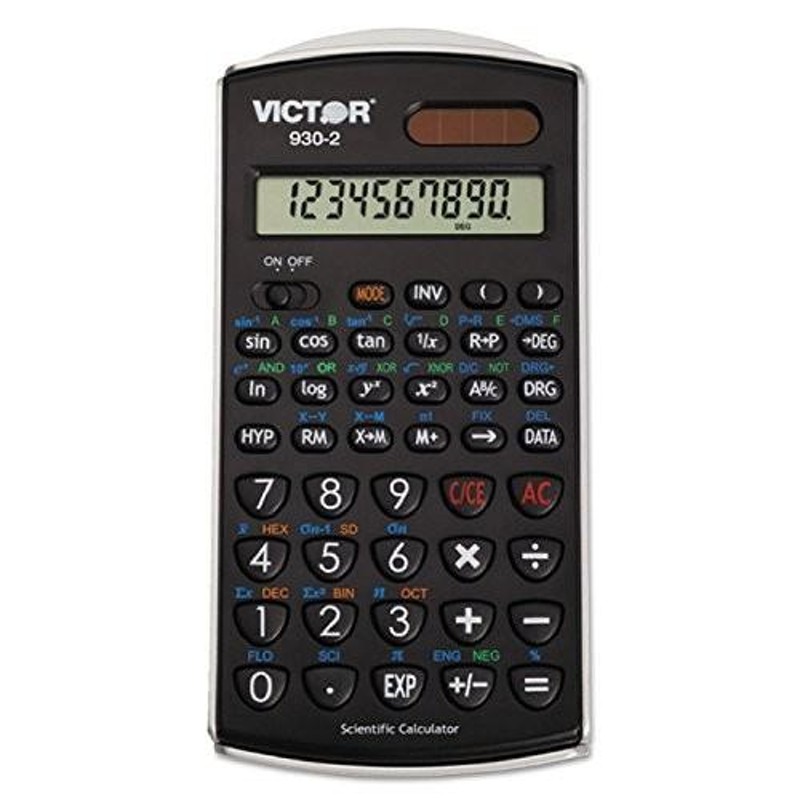 Victor 9302 930-2 Scientific Calculator, 10-Digit LCD | LINE