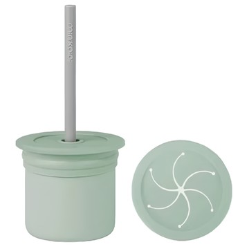 minikoioi 3 ways 自主學習杯 8.5 x 7cm  抹茶綠  1個  180ml