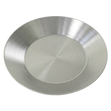 A-OK 304平底碟 14cm  不鏽鋼色  1個