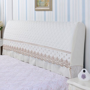 床頭罩2.4米全包彈力布藝床頭套床頭靠背罩防塵罩保護套夾棉加厚