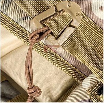 新款 ITW 帶彈力繩 掛扣 1寸織帶整理固定扣 卷線夾 收納織帶夾扣