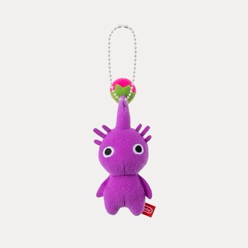 【Nintendo任天堂】紫色皮克敏娃娃玩偶吊飾 PIKMIN日本正版限定 包包掛件包包吊飾 絨毛娃娃公仔鑰匙圈 男生送禮 男友生日禮物 女友生日送禮 同學交換禮物 牡羊座生日禮物
