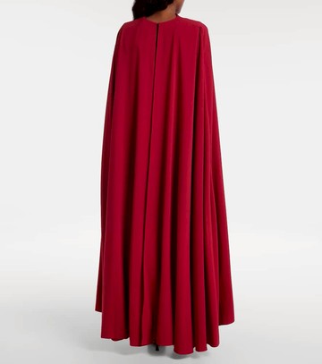 Roksanda Neolitsea caped crêpe cocktail dress