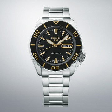 SEIKO 精工 5 Sport 復刻機械錶-42.5mm 4R36-16D0D/SRPK99K1