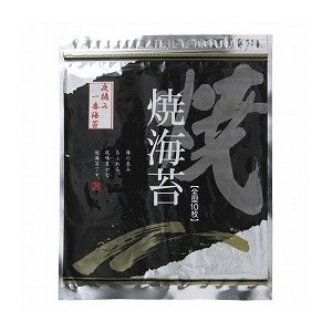 焼のり 磯味秀逸 全型10枚 浜富海苔