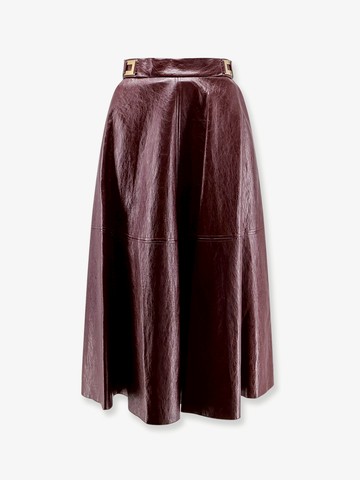 Faux leather skirt - ELISABETTA FRANCHI - gender_Woman