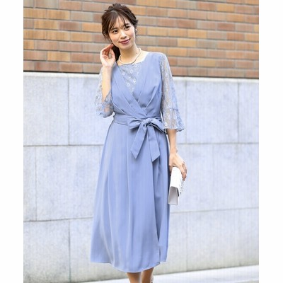 結婚式 パーティードレス 前開きカシュクールデザインワンピースドレス 大きいサイズ 謝恩会 パーティドレス Dress 通販 Lineポイント最大get Lineショッピング