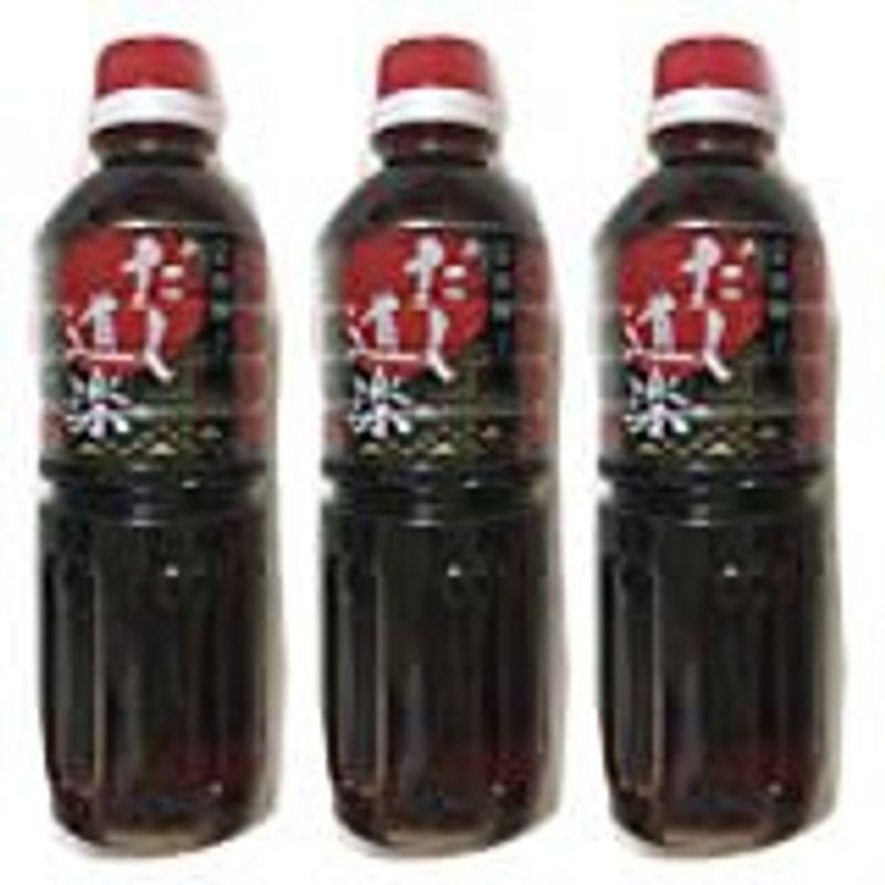 宗田節入り だし道楽 500ml 3本セット