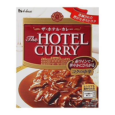 ザ ホテルカレー コクの中辛 ハウス 180g