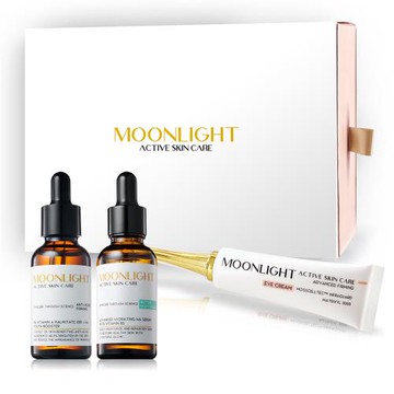 【Moonlight 莯光】極緻眼周抗老禮盒組 (2%維生素A+B5玻尿酸+超胜肽眼霜)