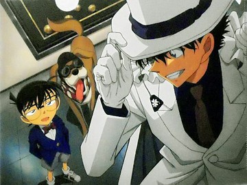 江戶川柯南&怪盜基德(秋6)A4文件夾名偵探柯南廣場