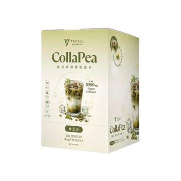 Tryall植物膠原豌豆蛋白30g-綠豆沙