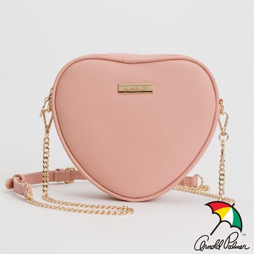 【官網獨家】Arnold Palmer - 斜背包 Heart系列 - 粉色/421-2501-12-7