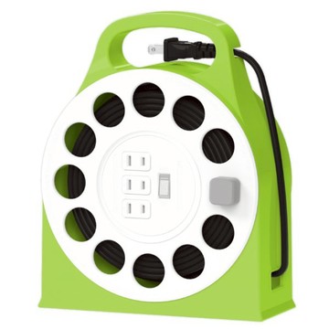 【成電牌】1切3座2P過載自動斷電輪座延長線15m(CT-6132)