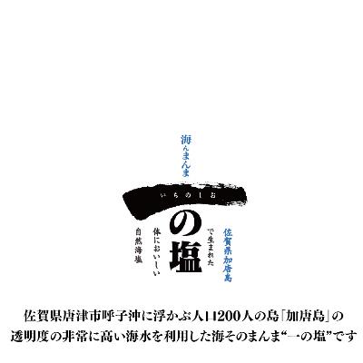 ふるさと納税 唐津市 唐津 一の塩 CRYSTAL　PRO200g×20本　irodoriからつ四季の返礼品