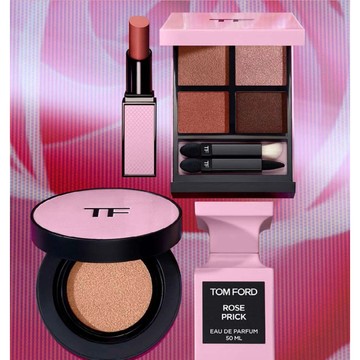 Tom Ford現貨開發票 菱格玫瑰粉 唇膏52 禁忌玫瑰香水12ml+香氛陶瓷禮盒