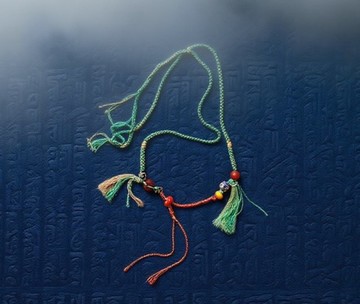 【古典鎖骨鏈】新中式復古藏風 天然瑪瑙天珠吊墜