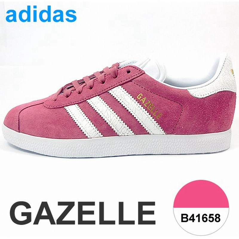 アディダス ガゼル Gazelle W スニーカー レディース B ピンク Adidas Originals エイジング加工 通販 Lineポイント最大0 5 Get Lineショッピング