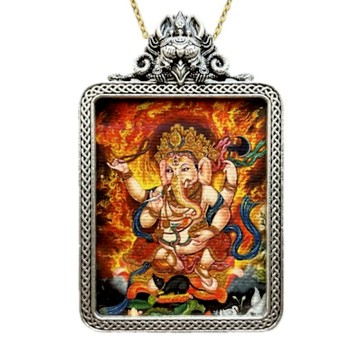 藏古祥館- 象神唐卡B0016