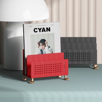 空之喵喵貓爪小型書架創意簡易收納架桌面置物架辦公桌臥室床頭