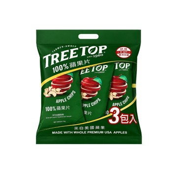 Tree top 100%蘋果片(70公克X3入/袋)