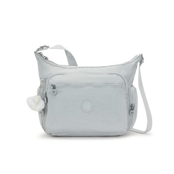 『牛角包』簡約灰多袋實用側背包-GABBIE